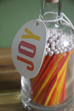 Load image into Gallery viewer, Coloured Joy - Bottle of Extra-Long Safety Matches