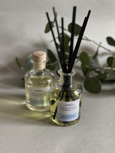 Sandalwood & Black Pepper Luxury Reed Diffuser - Clevedon Candle Co.